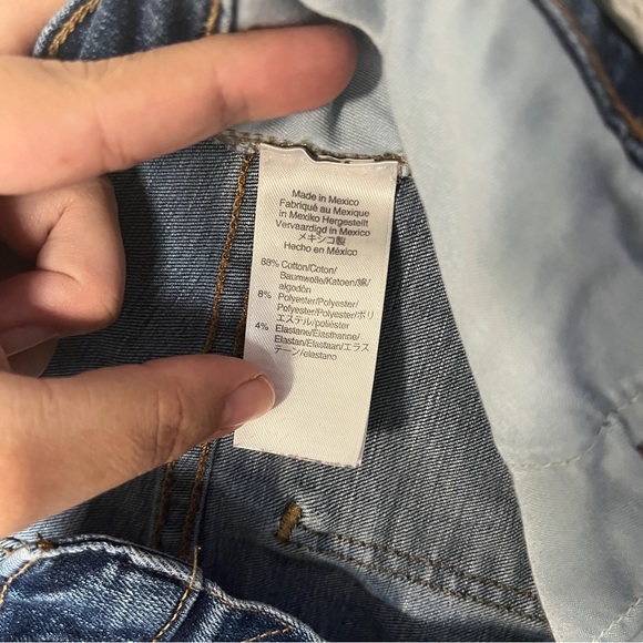 Madewell 31 Tall 9" Mid-Rise Skinny Jeans in Hayes Wash: Button-Front Edition - Picture 6 of 7